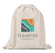 Okiyo Orei Cotton Drawstring Bag-Natural-NT
