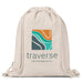 Okiyo Orei Cotton Drawstring Bag-Natural-NT