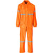 Outdoor Hi-Viz Reflective Polyester/PVC Rainsuit L / Orange / O
