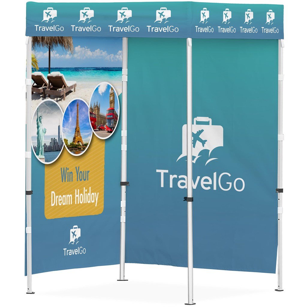 Ovation Sublimated Gazebo 1.5m X - 2 Full-Wall Skins - Canopies & Gazebos