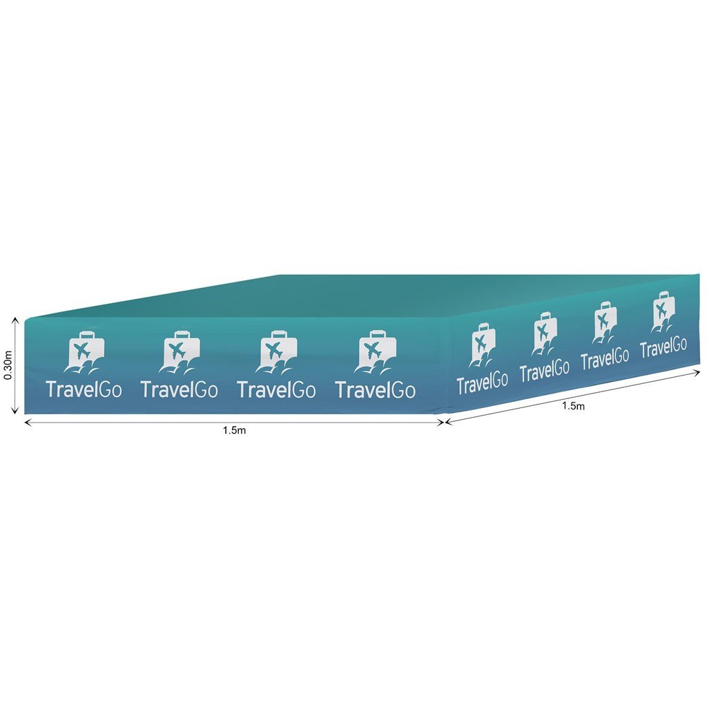 Ovation Sublimated Gazebo 1.5m X - Roof (Excludes Hardware) - Canopies & Gazebos