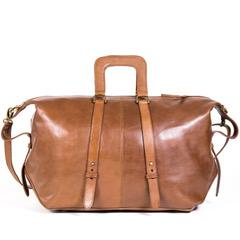 Overnight Leather Travel Duffel Bag-Duffel Bags
