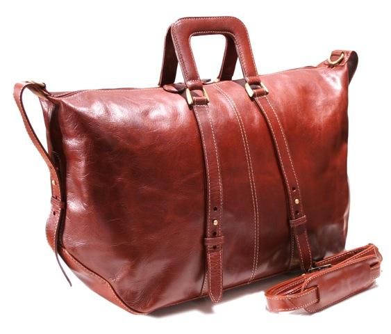 Overnight Leather Travel Duffel Bag-Duffel Bags
