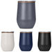 Ovolo Stainless Steel & Plastic Double-Wall Tumbler – 350ml - Travel Mugs and Tumblers,Drinkware