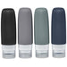 Pack Mate Silicone Travel Set TRANSPARENT - Accessories,Personal Care And Pamper,Travel Essentials,Personal Pamper