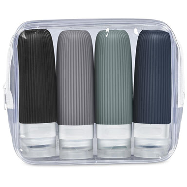 Pack Mate Silicone Travel Set TRANSPARENT - Accessories,Personal Care And Pamper,Travel Essentials,Personal Pamper