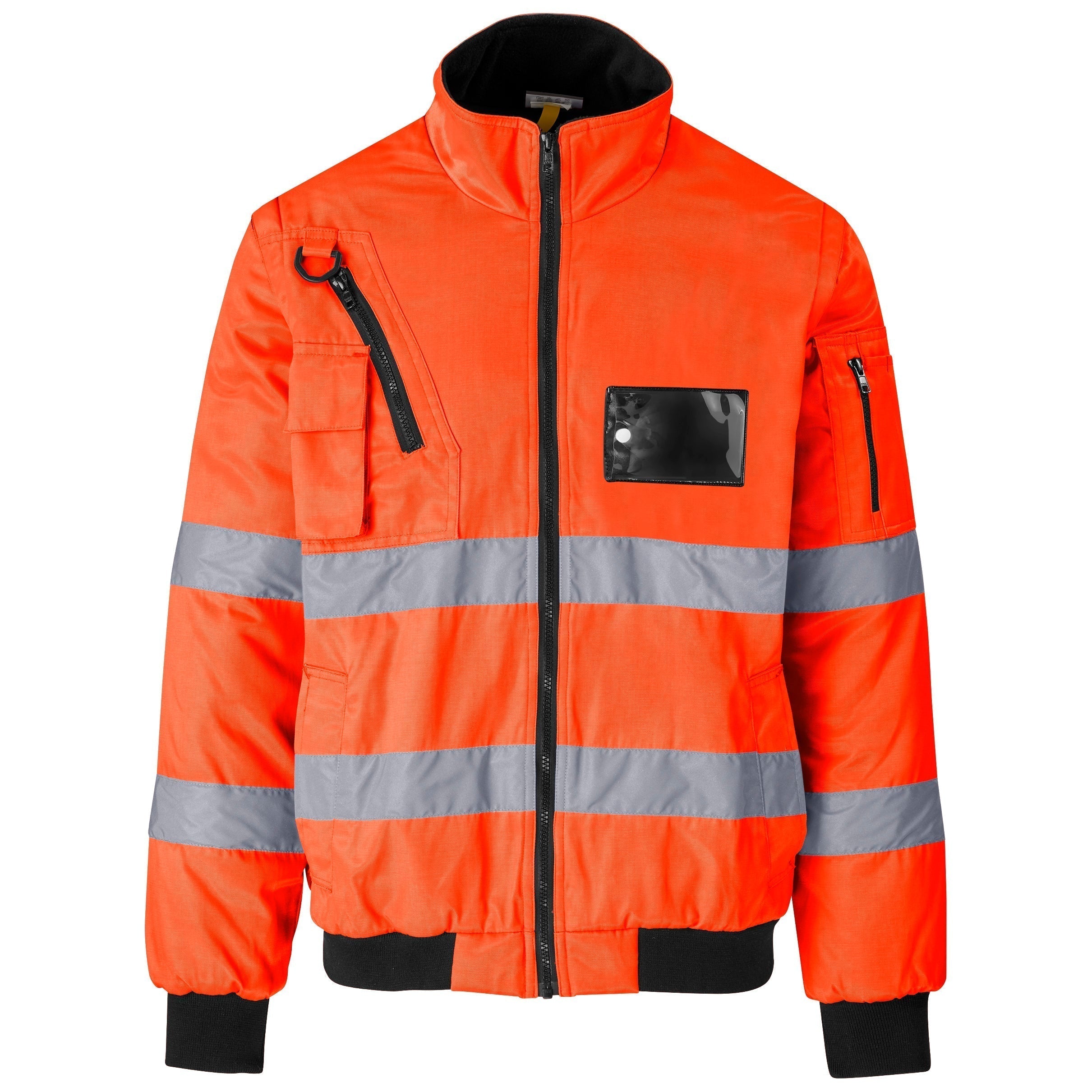 Techno Padded Hi-Viz Reflective Bunny Jacket-2XL-Orange-O