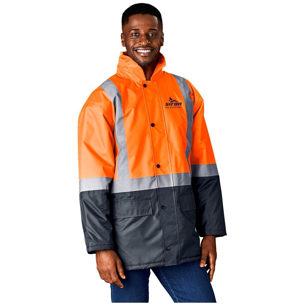 Padded Two-Tone High Visibility Reflective Jacket