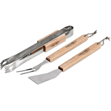 Palma Bamboo 3-Piece Braai Set NATURAL - BBQ,Bamboo Products,Braai Ideas,Coolers and Lunchware,Heritage Day