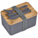Pasuta Recycled Plastic & Bamboo Lunch Box - Foodware,Eco-Friendly,Bamboo Products,Ideas for Work,Recycled Coolers and Lunchware,Coolers