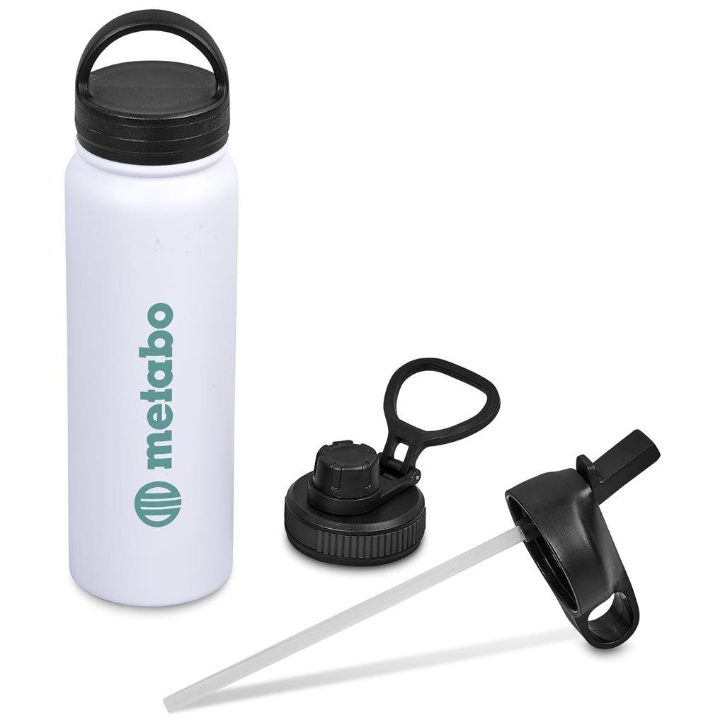 Pemba Exchangeable Lids Bottle Gift Set SOLID WHITE - Sets,Drinkware Sets
