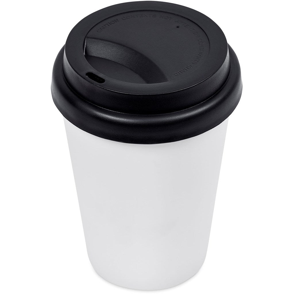 Perk Recycled Plastic Double-Wall Tumbler – 300ml - Travel Mugs and Tumblers,Drinkware,Recycled Drinkware