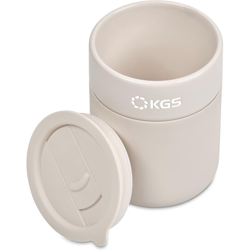 Pimlico Ceramic Coffee Tumbler – 300ml - Travel Mugs and Tumblers,Drinkware