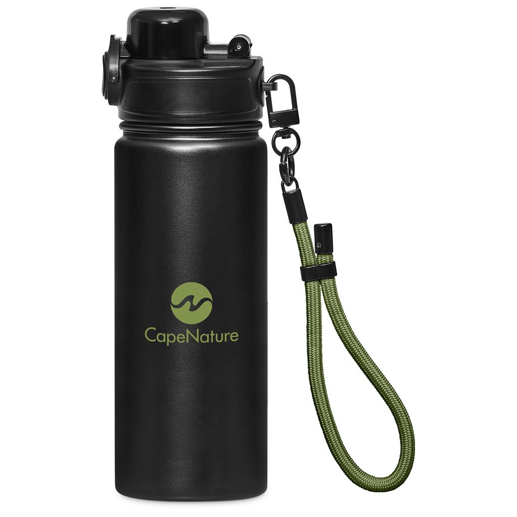 Pirlo Stainless Steel Water Bottle – 750ml MILITARY GREEN - Bottles,Drinkware