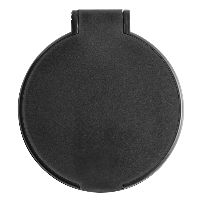 Pocket Mirror Black / STD / Regular - Novelties