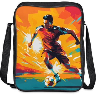 Pre-Printed Sample Custom A4 Crossbody Seminar Bag BLACK - Conference Bags,Custom and Waist Bags