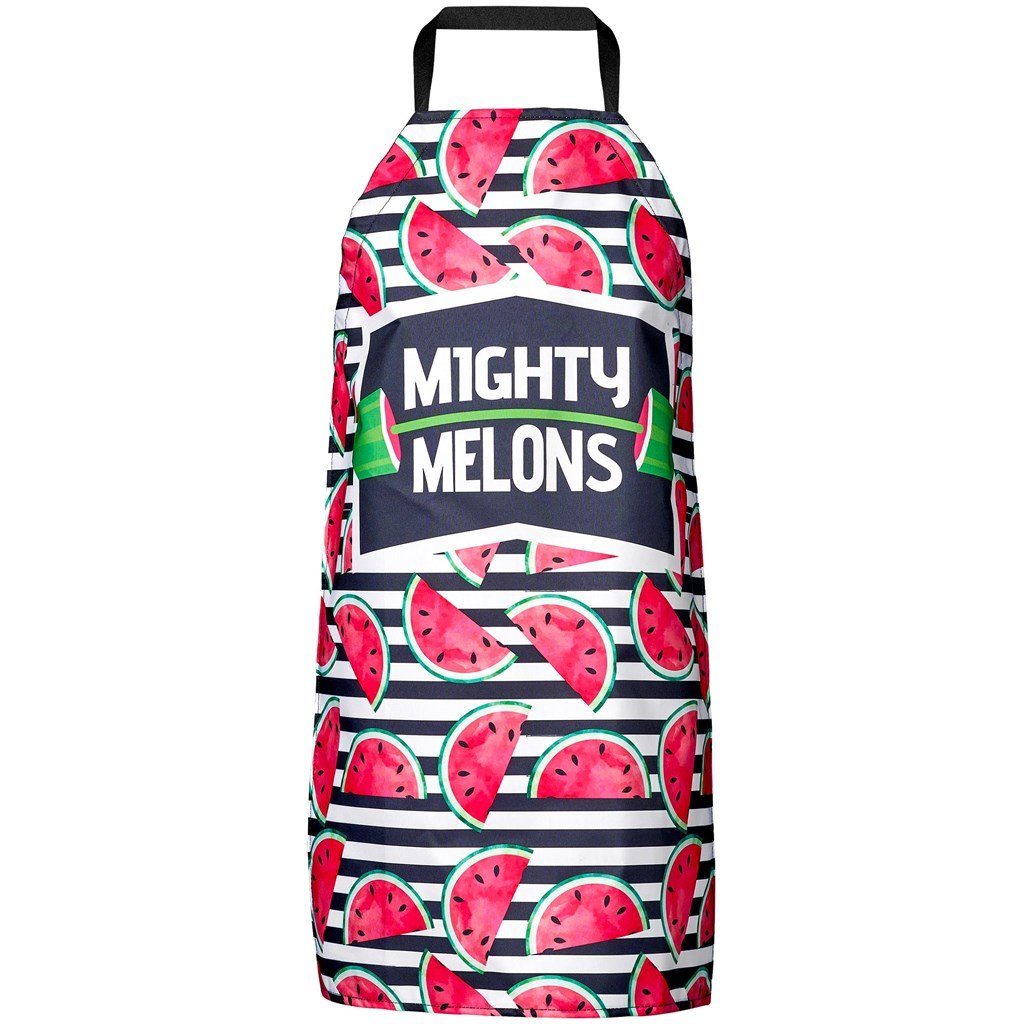 Pre-Printed Sample Custom Bostock Apron BLACK - Home and Living