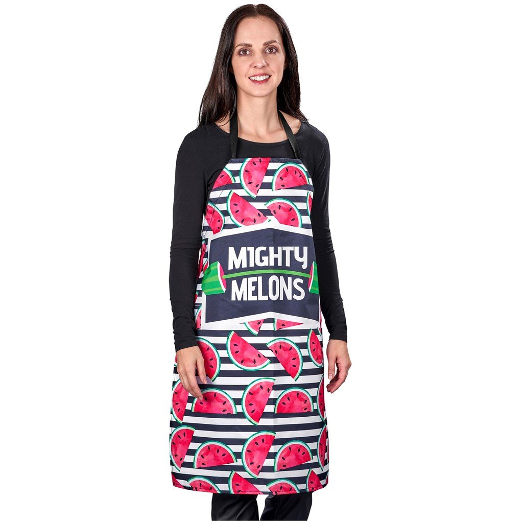 Pre-Printed Sample Custom Bostock Apron BLACK - Home and Living