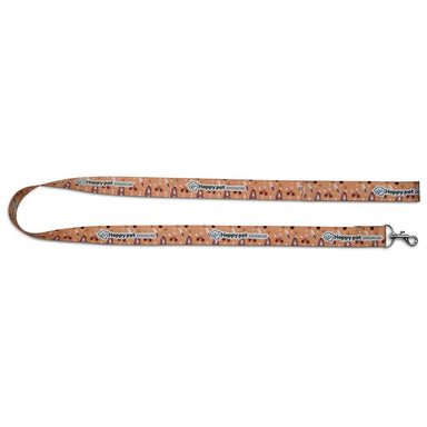 Pre-Printed Sample Custom Buddy Polyester Dog Leash SOLID WHITE - Pet Accessories