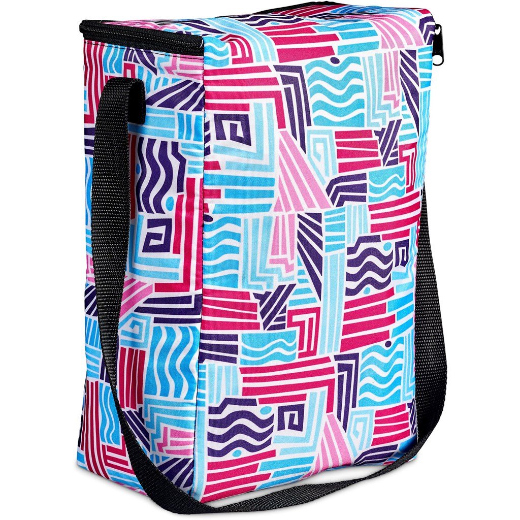 Pre-Printed Sample Custom Chiller Cooler Bag - 16 - Can BLACK - Coolers and Lunchware