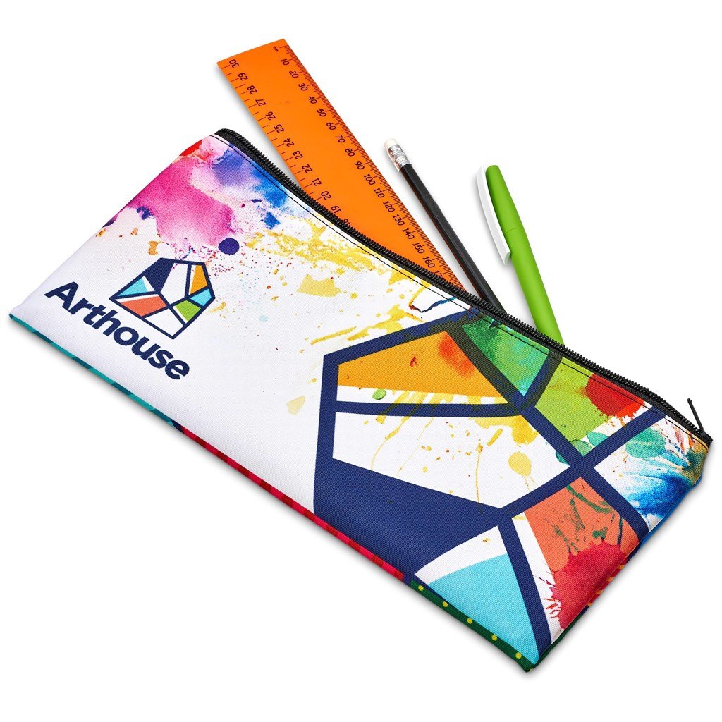 Pre-Printed Sample Custom Cosmic Pencil Case BLACK - Stationery