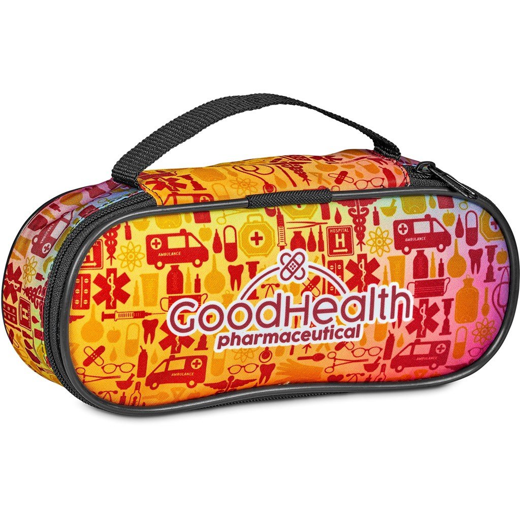 Pre-Printed Sample Custom Frostmed Medicine Cooler BLACK - Coolers and Lunchware,Custom Personal Care Pamper Gifts