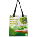 Pre-Printed Sample Custom Gateway Recycled PET Stitch-Bond Shopper BLACK - and Tote Bags