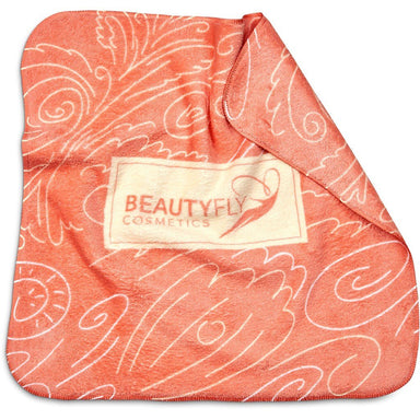 Pre-Printed Sample Custom Glamour Makeup Remover Cloth - Double-Sided Branding SOLID WHITE - Personal Care and Pamper Gifts
