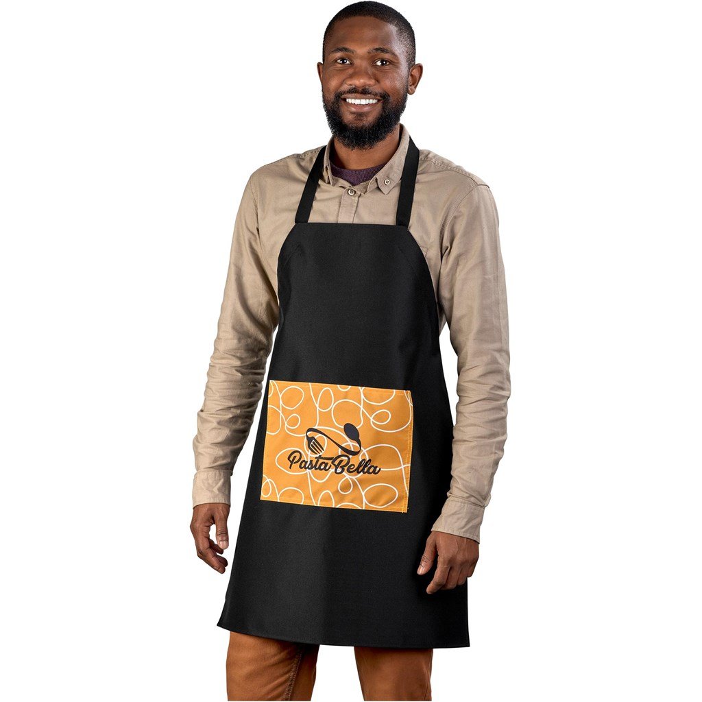 Pre-Printed Sample Custom Grillmaster Apron BLACK - Home and Living