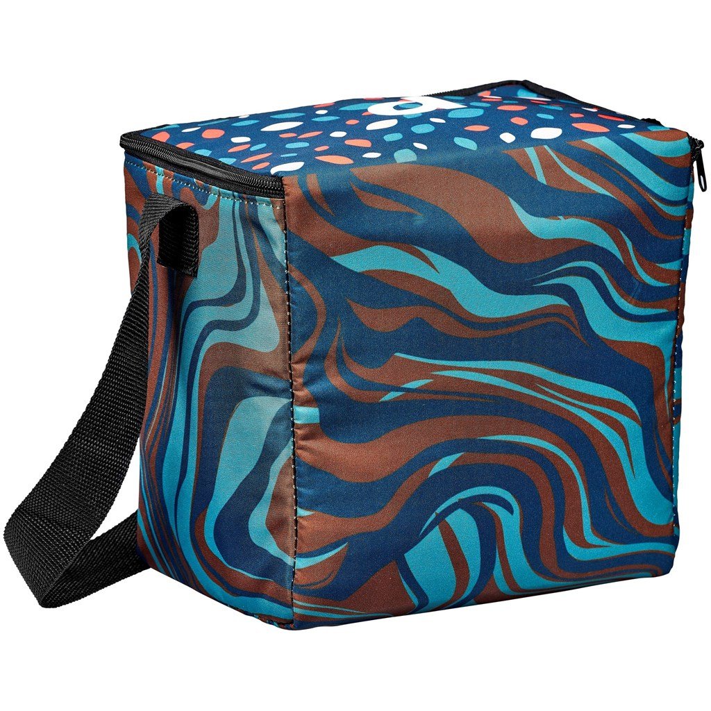 Pre-Printed Sample Custom Hydro 12-Can Cooler BLACK - Coolers and Lunchware