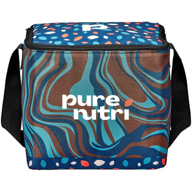 Pre-Printed Sample Custom Hydro 12-Can Cooler BLACK - Coolers and Lunchware