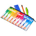 Pre-Printed Sample Custom Junior Recycled PET Stitch-Bond Pencil Case BLACK - Stationery