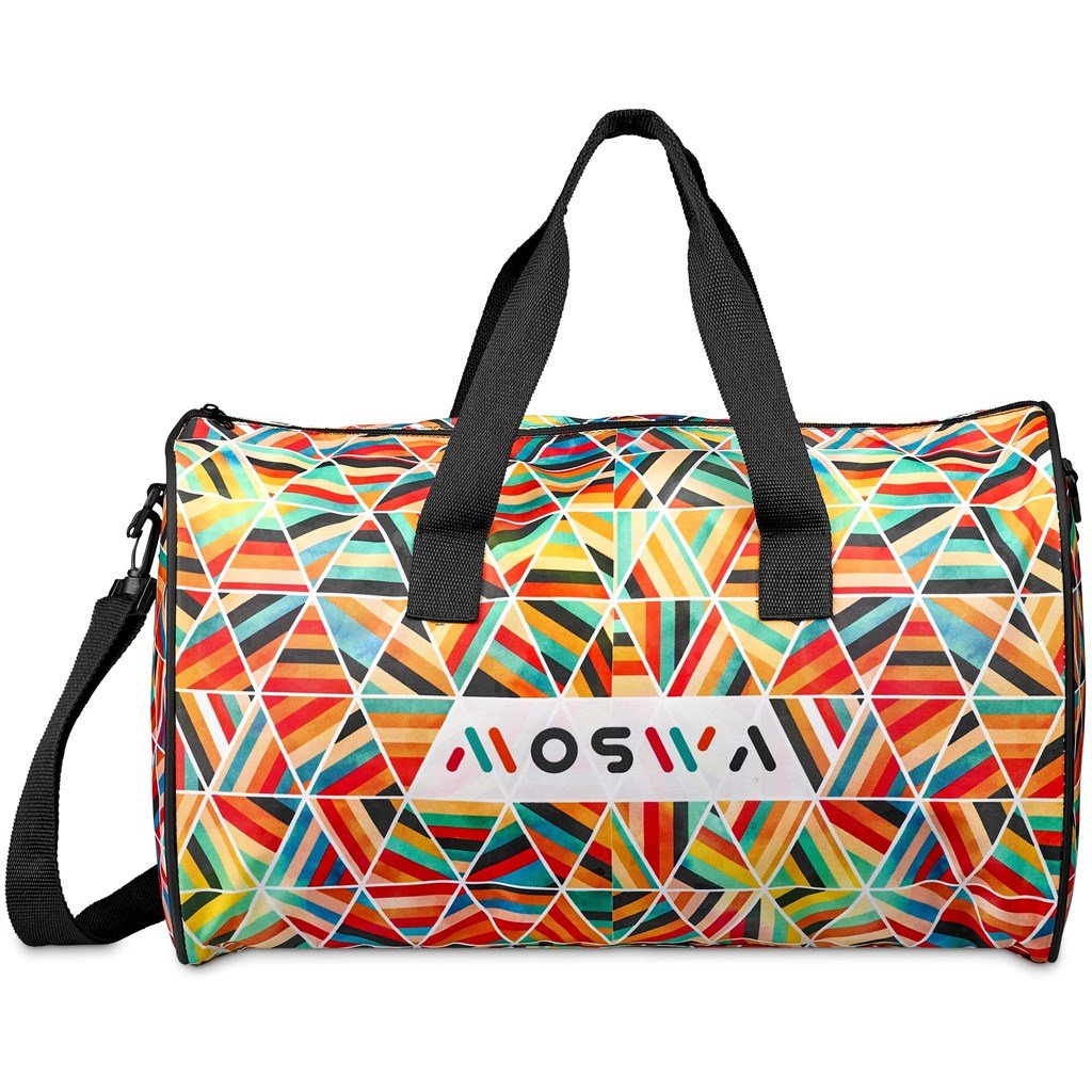 Pre-Printed Sample Custom Kit Sports Bag BLACK - Bags