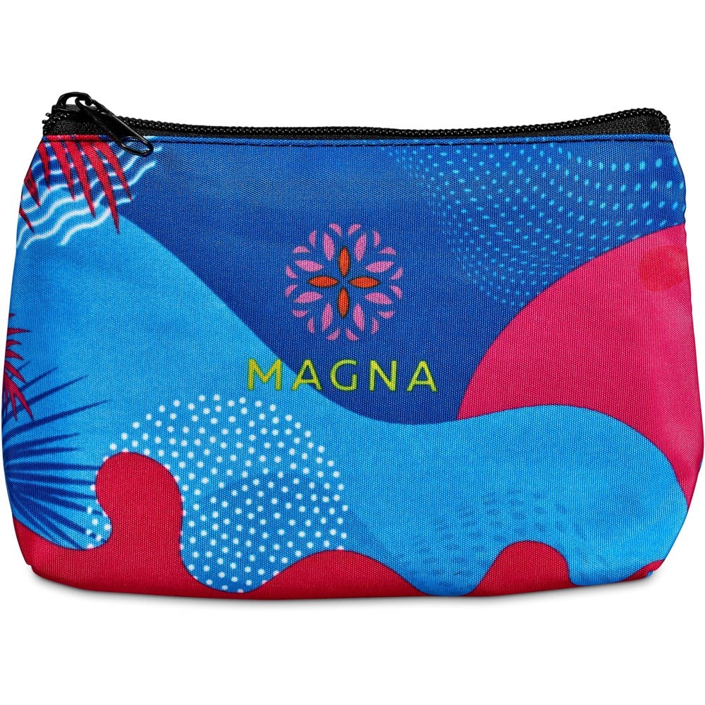 Pre-Printed Sample Custom Kosi Mini Toiletry Bag BLACK - and Cosmetic Bags