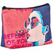 Pre-Printed Sample Custom Leanne Recycled PET Stitch-Bond Maxi Toiletry Bag BLACK - and Cosmetic Bags