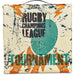 Pre-Printed Sample Custom Loftus Stadium Cushion BLACK - Beach and Outdoor