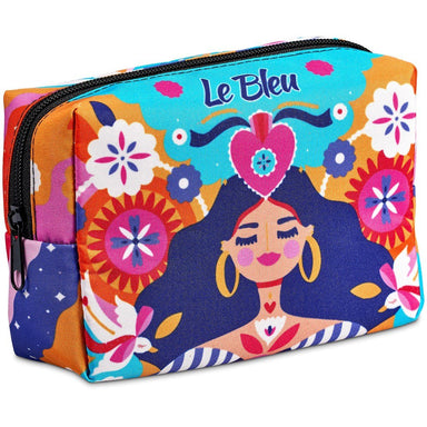 Pre-Printed Sample Custom Mandy Cosmetic Bag BLACK - Toiletry and Bags