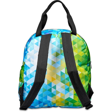 Pre-Printed Sample Custom Motley Backpack BLACK - Drawstring Bags and Backpacks