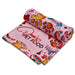 Pre-Printed Sample Custom Nala Polyester Pet Blanket SOLID WHITE - Accessories