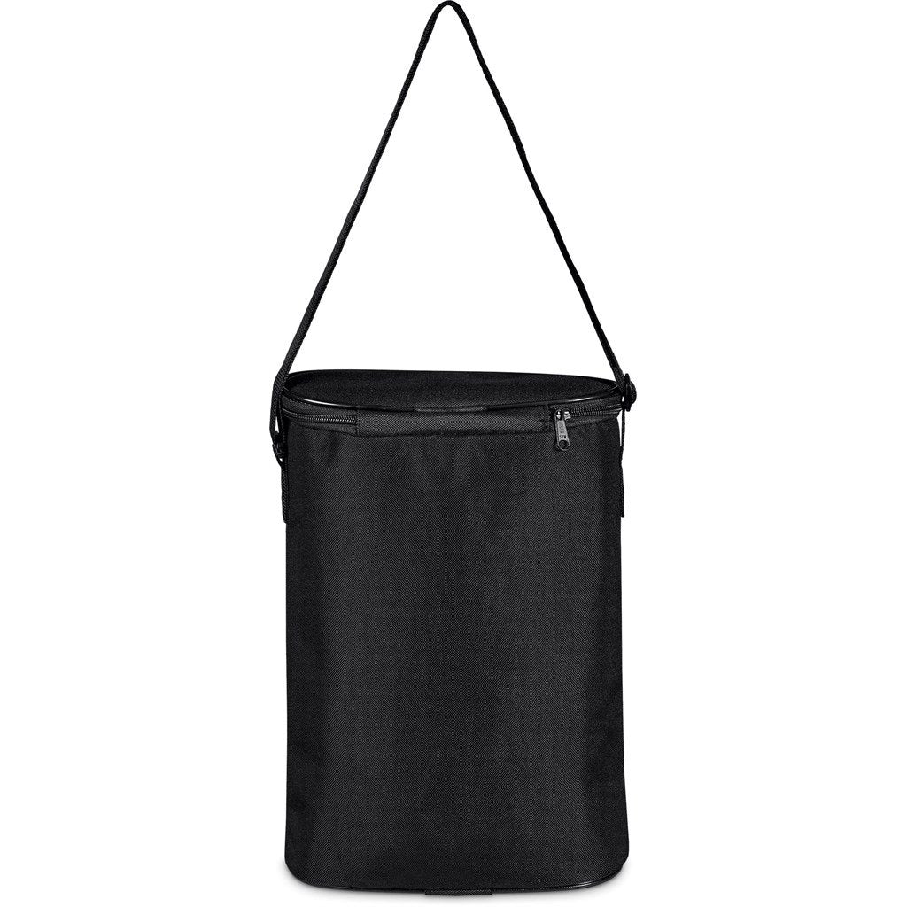 Pre-Printed Sample Custom Napa Valley Double Wine Cooler BLACK - Coolers and Lunchware