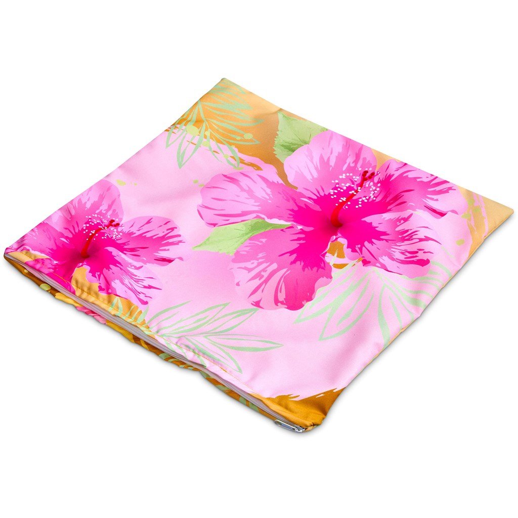 Pre-Printed Sample Custom Nia Large Scatter Cushion Cover - excludes inner cushion BLACK - Home and Living