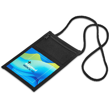 Pre-Printed Sample Custom Nurses Stationery Pouch BLACK