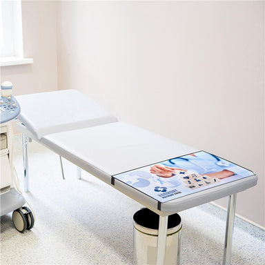Pre-Printed Sample Custom Pharma Bed & Foot Protector BLACK - Personal Care and Pamper Gifts