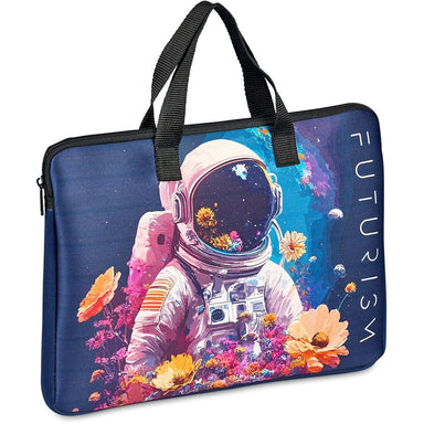 Pre-Printed Sample Custom Plett Neoprene 13-inch Laptop Sleeve with Handles BLACK - Tech Sleeves