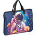 Pre-Printed Sample Custom Plett Neoprene 13-inch Laptop Sleeve with Handles BLACK - Tech Sleeves