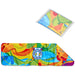 Pre-Printed Sample Custom Relay Sports Towel - Double-Sided Branding SOLID WHITE - and Fitness