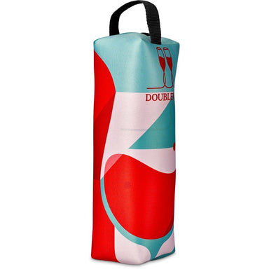 Pre-Printed Sample Custom Robertson Neoprene Wine Cooler BLACK - Coolers and Lunchware