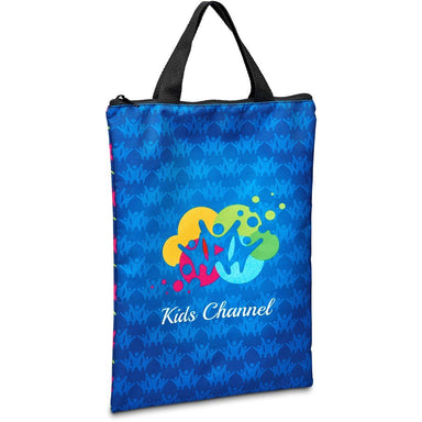 Pre-Printed Sample Custom Rosenberg A4 Document Bag BLACK - School Accessories,Custom Stationery