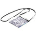 Pre-Printed Sample Custom Sani Tuck Money Neck Pouch BLACK - School Accessories,Custom Stationery