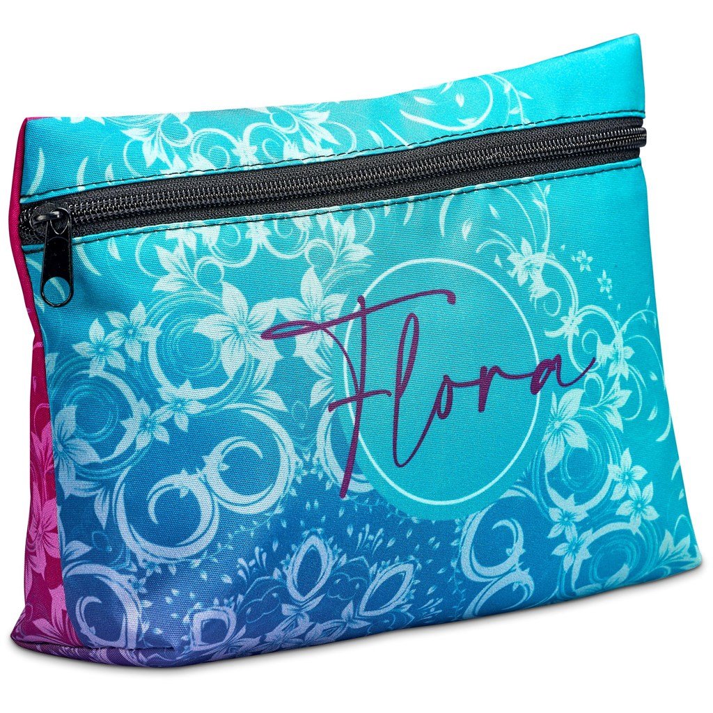 Pre-Printed Sample Custom Seasoned Traveller Utility Pouch BLACK - Toiletry and Cosmetic Bags